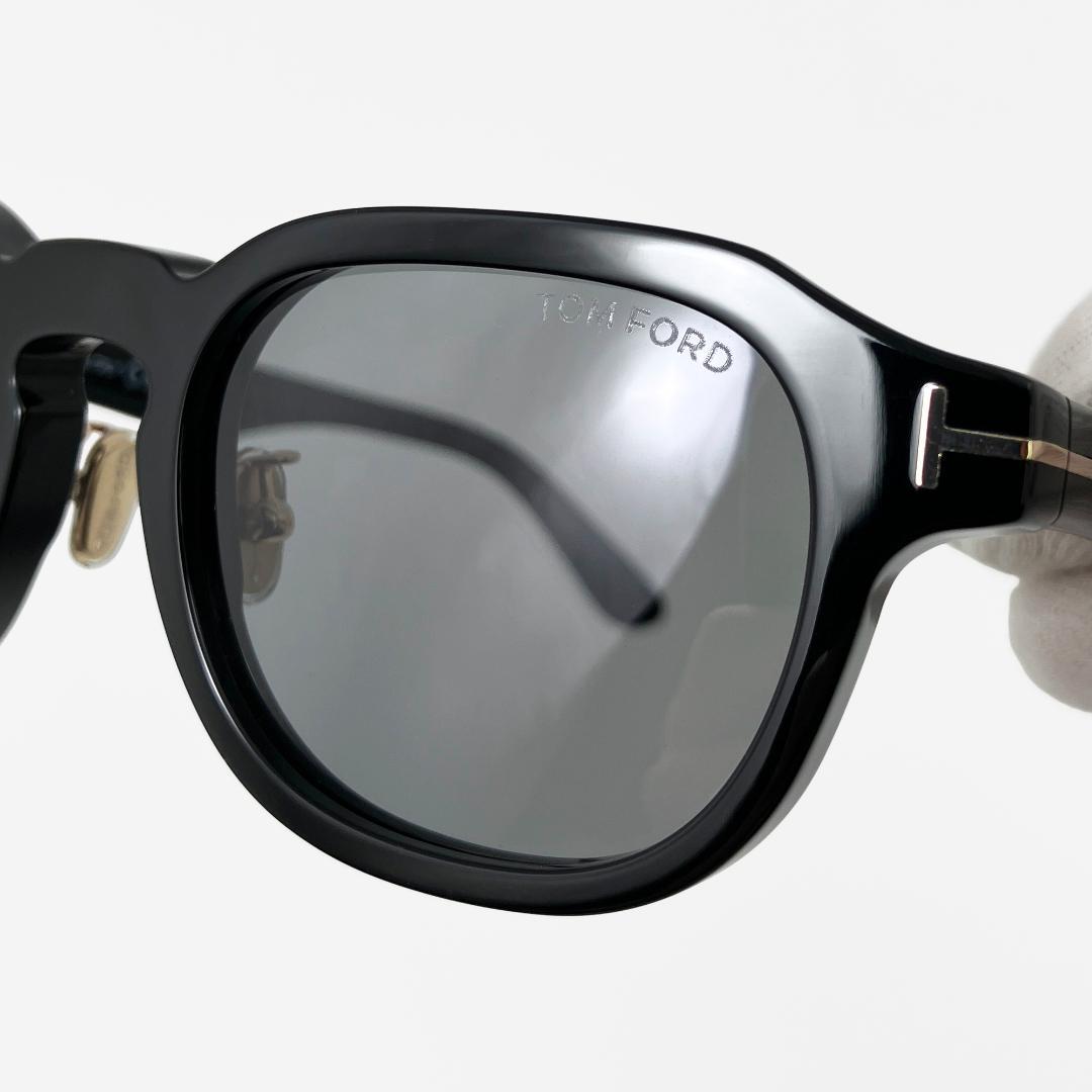 定価7万【極美品】トムフォード サングラス 黒　TF1230-D 日本企画 太縁