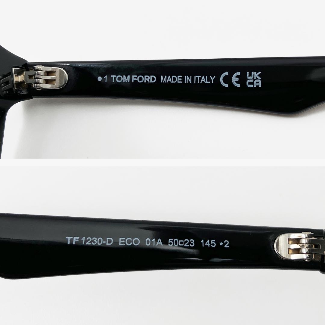 定価7万【極美品】トムフォード サングラス 黒　TF1230-D 日本企画 太縁