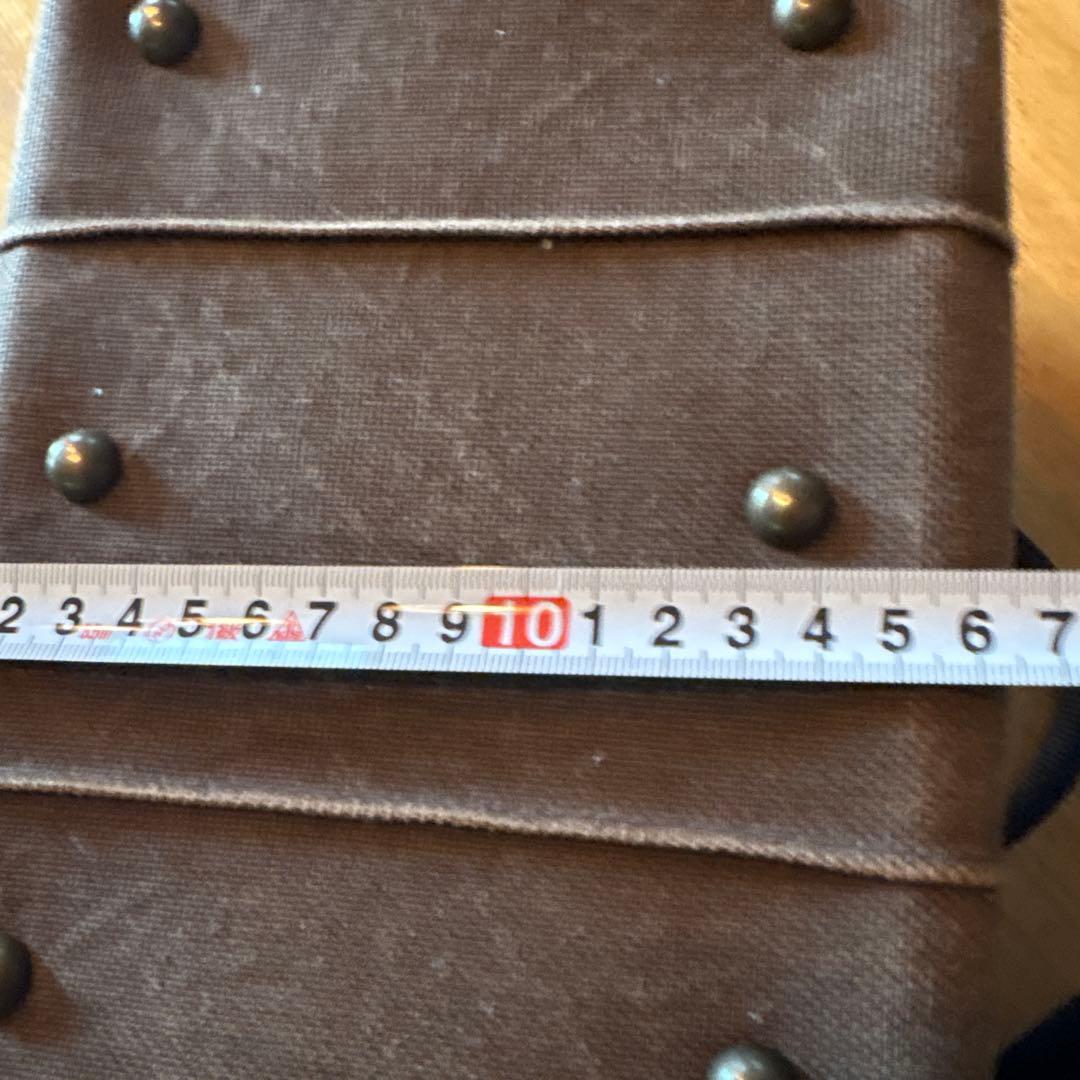 ブラウン酒袋柿渋染めバッグ