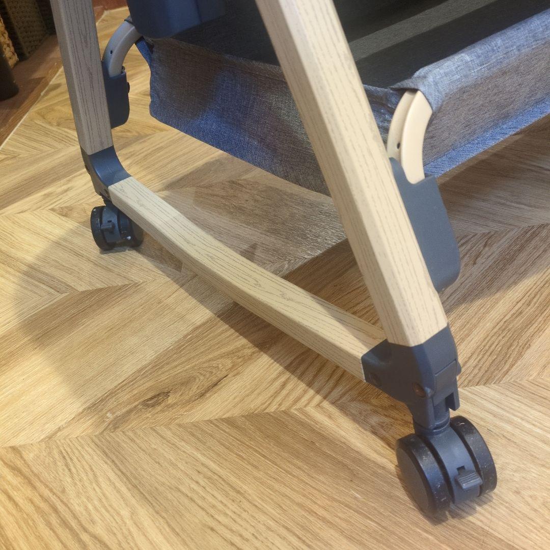 Playkids ベビーベッド グレー