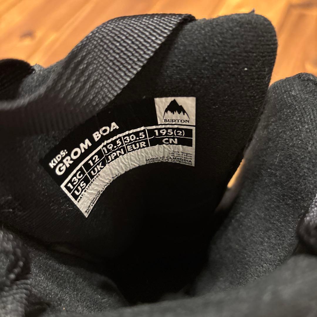 Burton Grom Boa スノーボードブーツ 13C