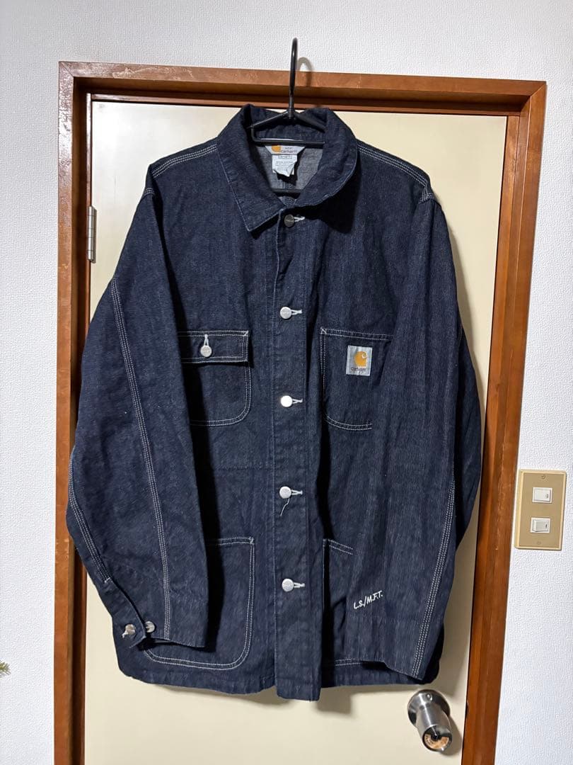 ぼ*ぶ様 carhartt デニムカバーオール　90s エドウィン期