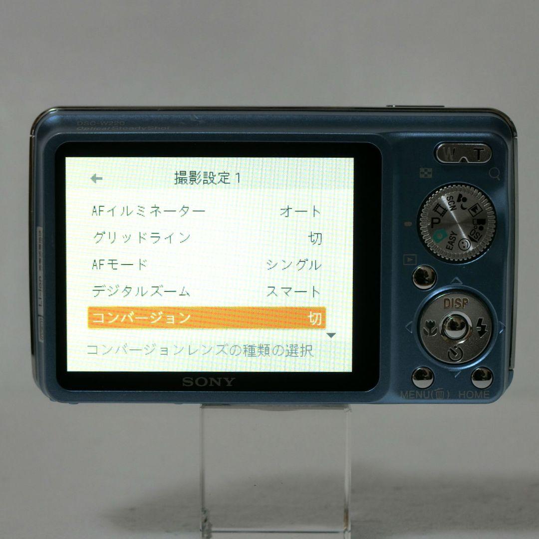 【作例掲載有】ソニー　DSC-W220　サイバーショット　CCDセンサー