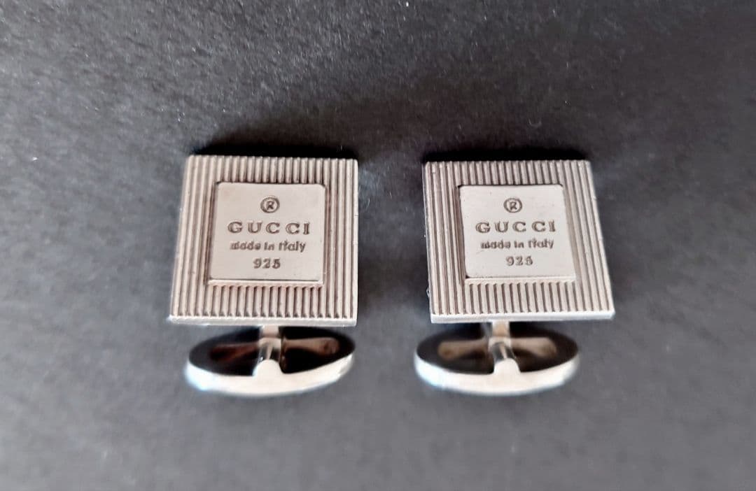 GUCCI グッチ トムフォード期 スターリングシルバー 925 カフリンクス