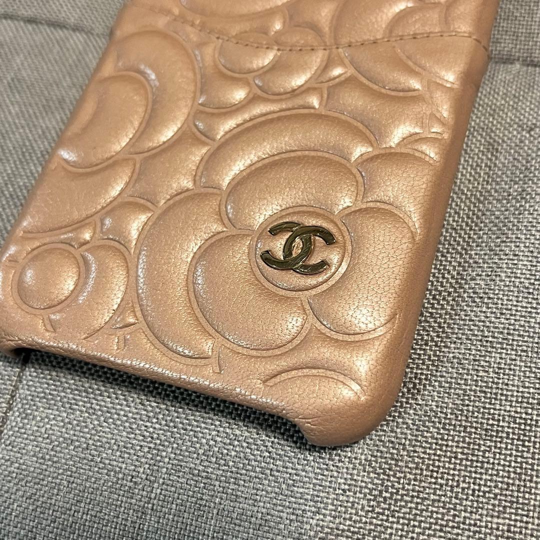 CHANEL iphoneケース XSMAX ピンク カメリア