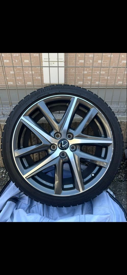 レクサス純正ホイール　スタッドレスセット