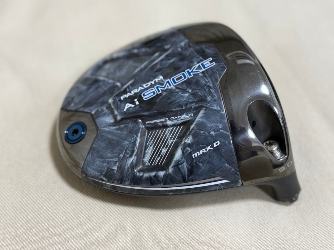 AI SMOKE MAX Dドライバー 9.0 ヘッドのみ(ヘッドカバー付き)