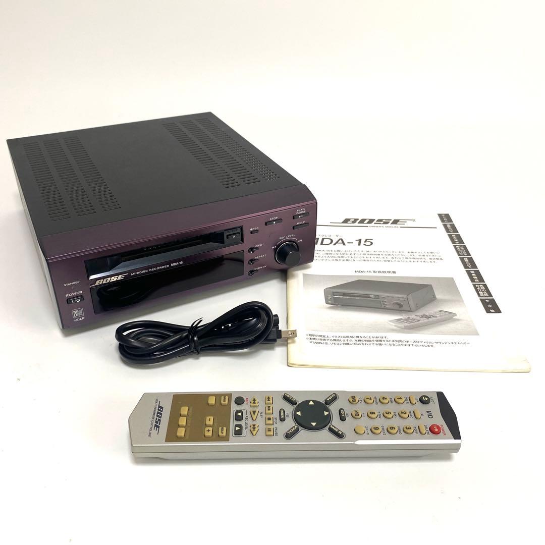 BOSE ポーズ MDA-15 MD レコーダー