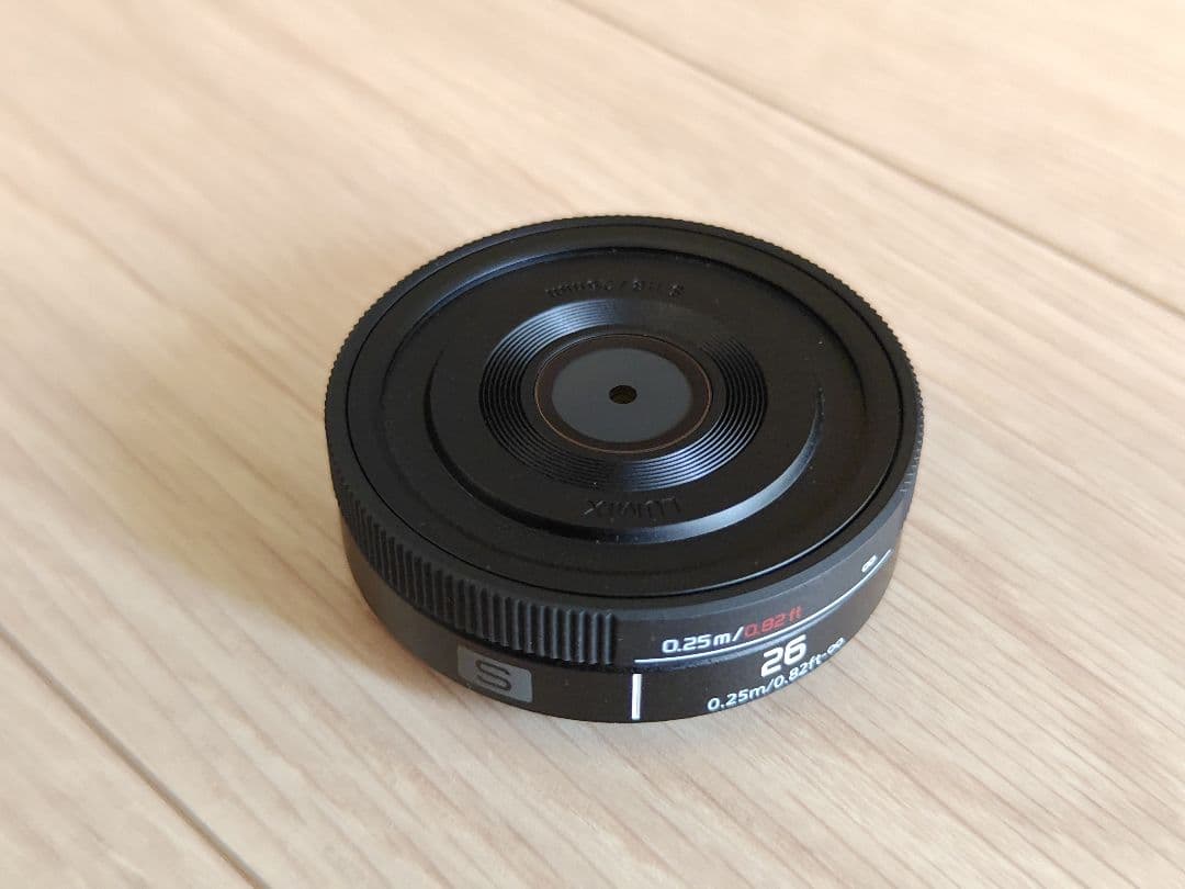 LUMIX S-R26 26mm F8 Lマウント 単焦点レンズ