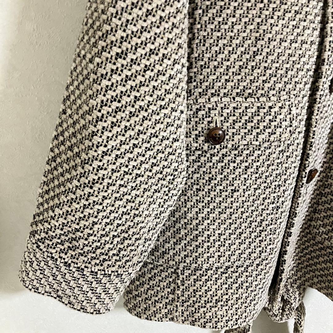 未使用　D/him ディーヒム　ダブスタ　モッズコート 52 LL