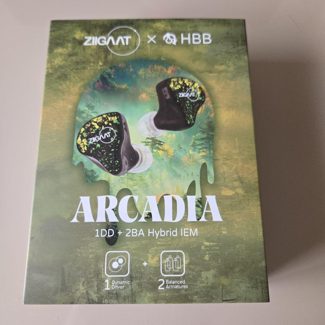 ZIIGAAT ARCADIA 1DD+2BA 有線イヤホン