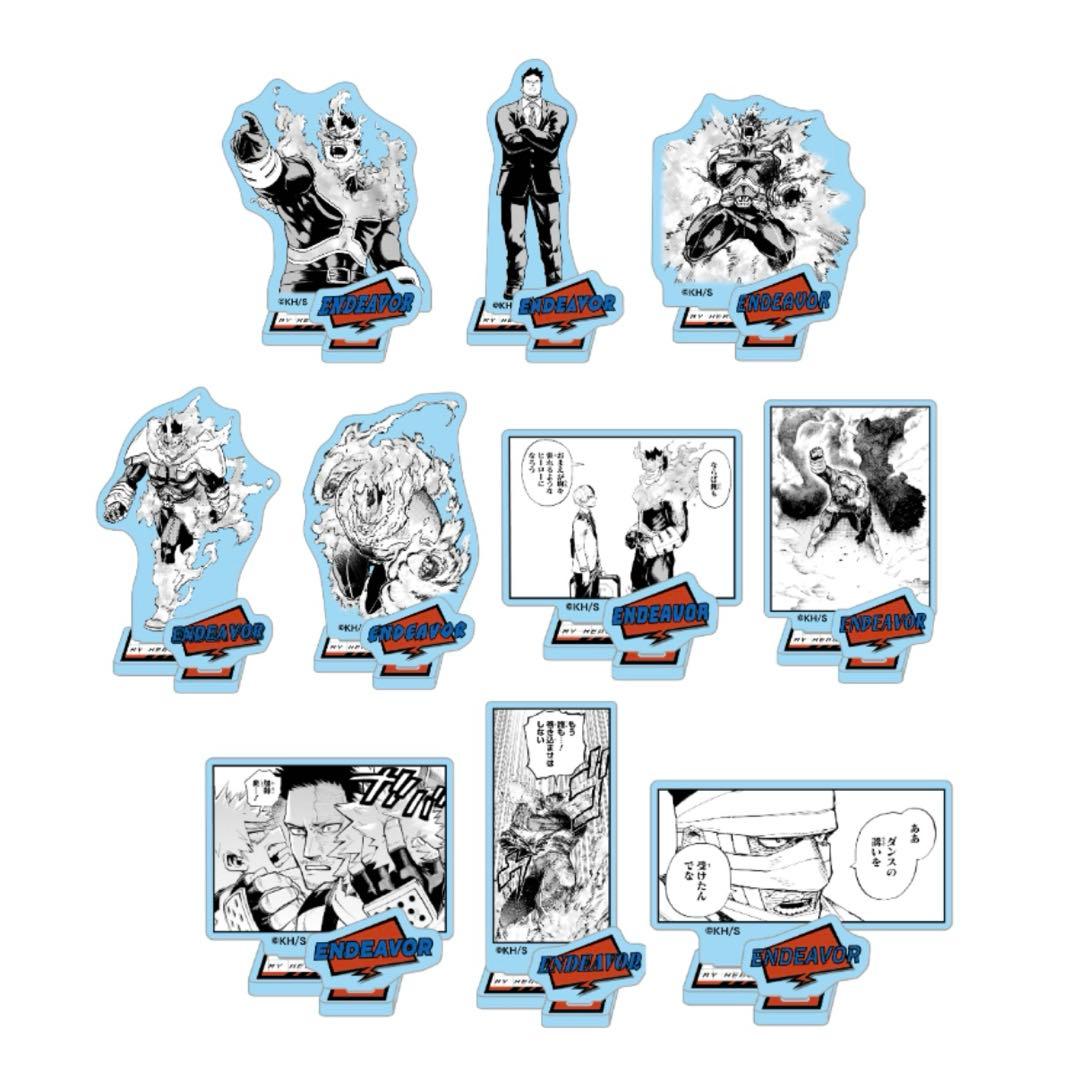 『僕のヒーローアカデミア』アクリルフィギュアコレクション　エンデヴァー