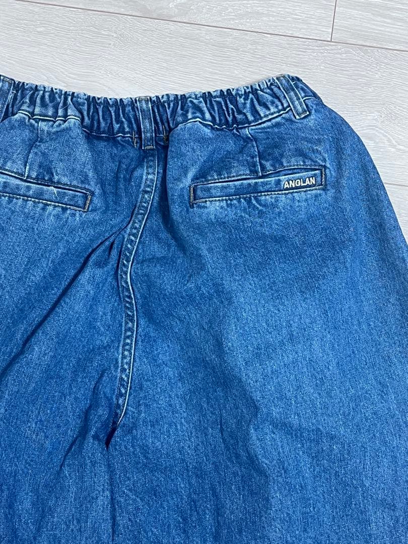 パンツ ANGLAN-Stone Vintage Denim Balloon Pant