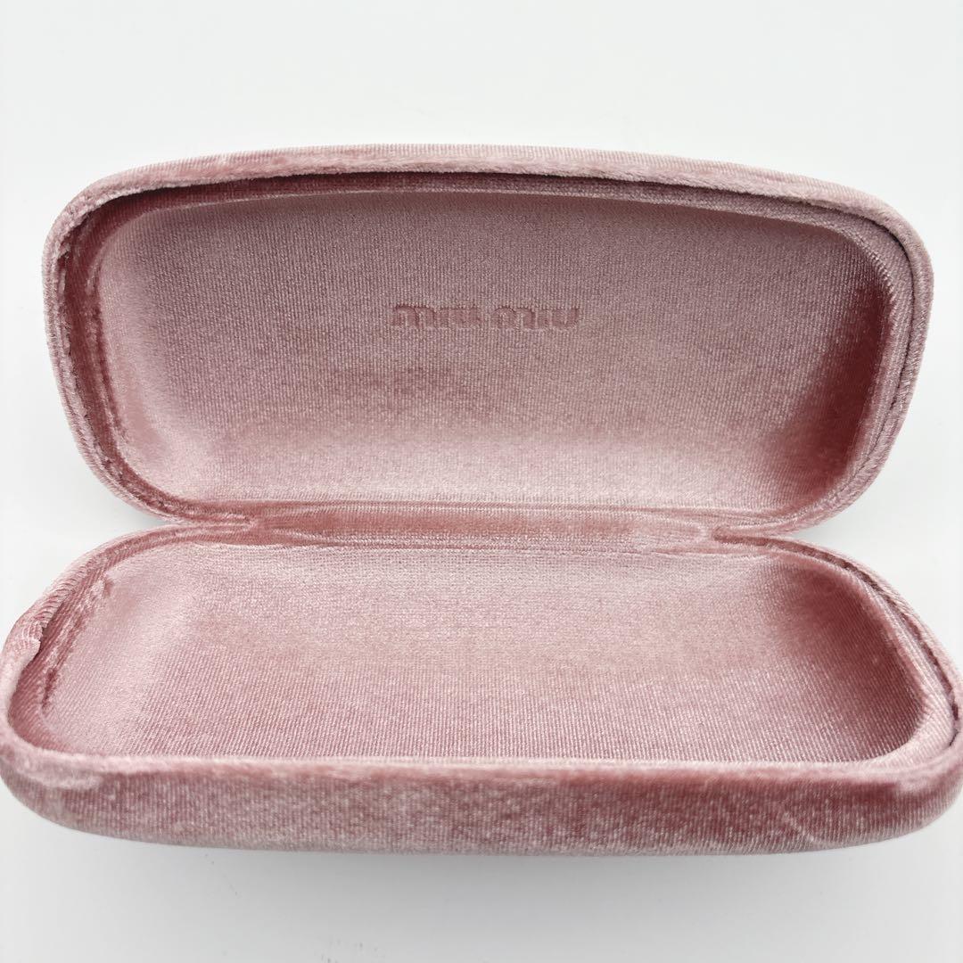 完売品✨MIUMIU サングラス　ラウンド型　ビジュー　グリッター　マーブル柄