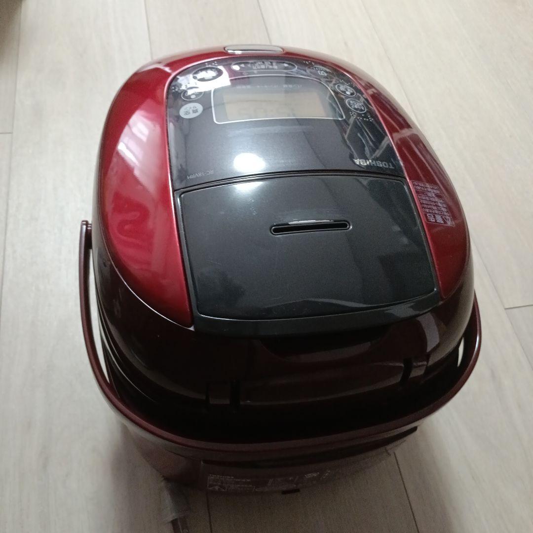 TOSHIBA RC-18VRH(R) 真空IH保温釜 炊飯器10合 1升炊き