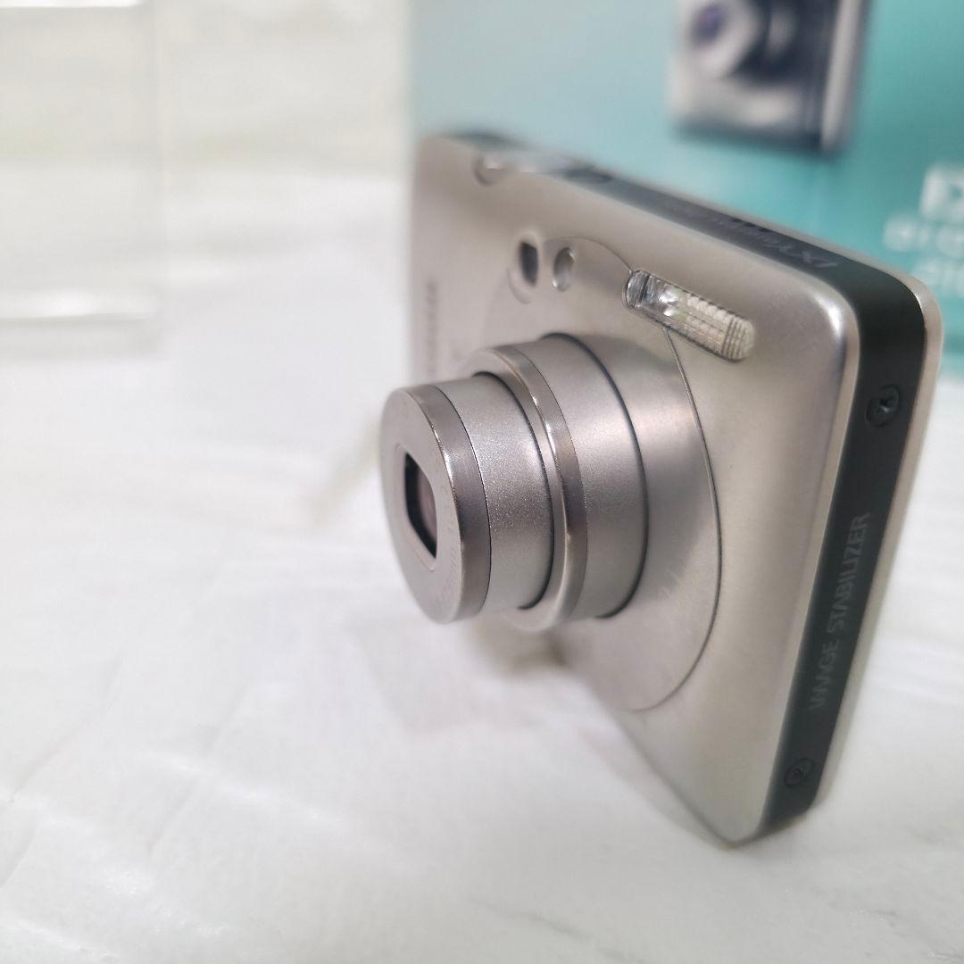 471】デジカメ　Canon IXY DIGITAL 210 IS シルバー