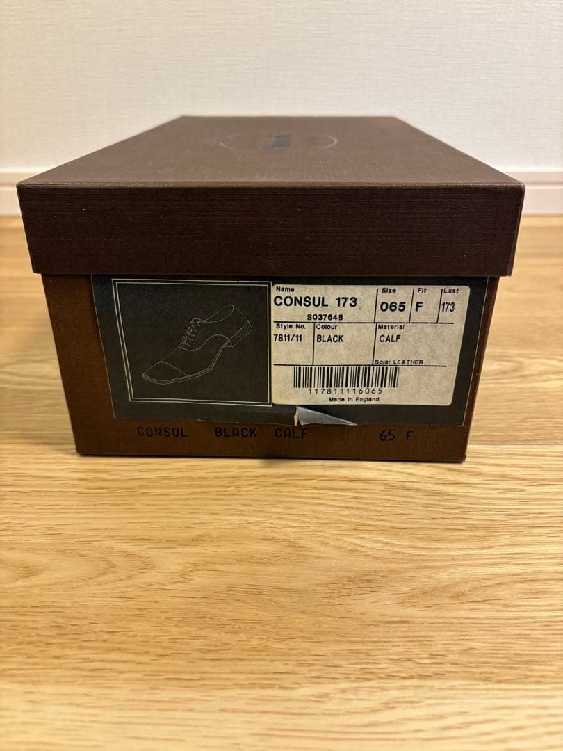 Church's Consul 173 / チャーチ コンサル 65F ブラック