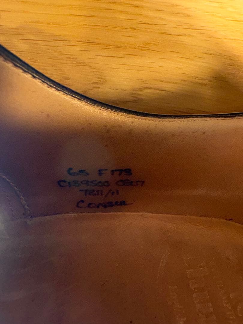 Church's Consul 173 / チャーチ コンサル 65F ブラック