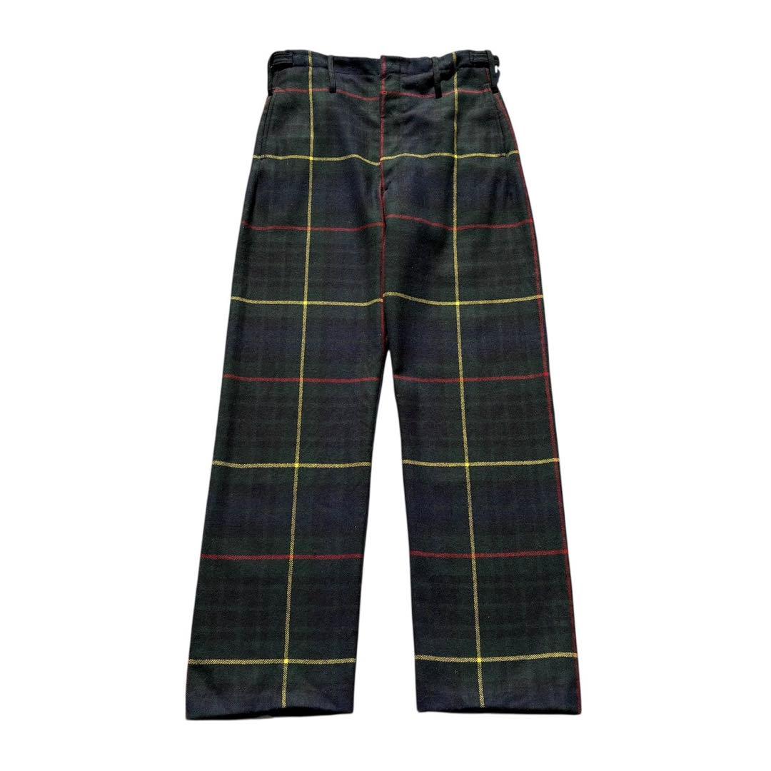 90s〜00s ヴィンテージ スコットランド軍 セレモニーパンツ ミリタリー