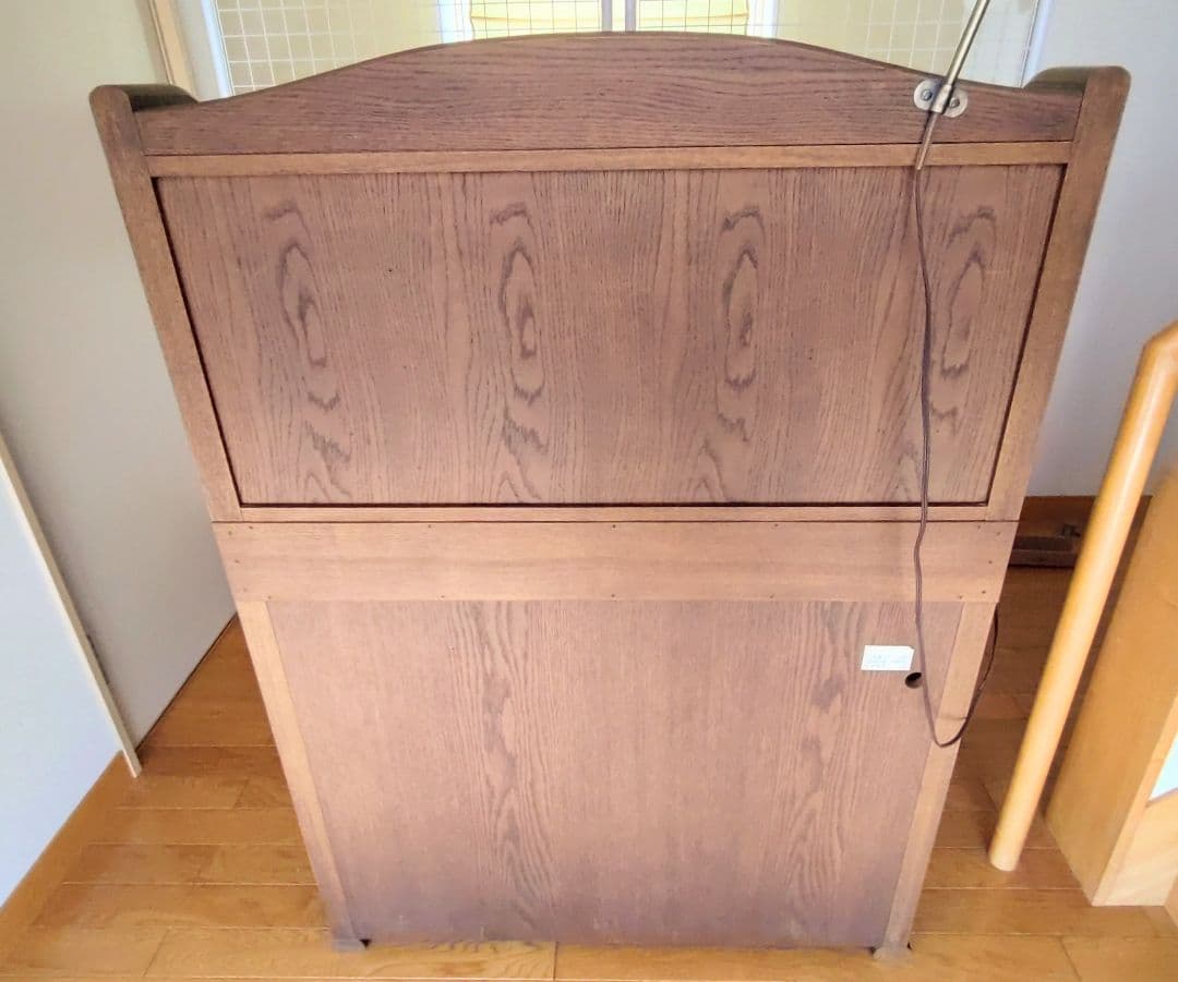 木製 ドレッサー ライティングビューロー デスク 鏡台 レトロ アンティーク