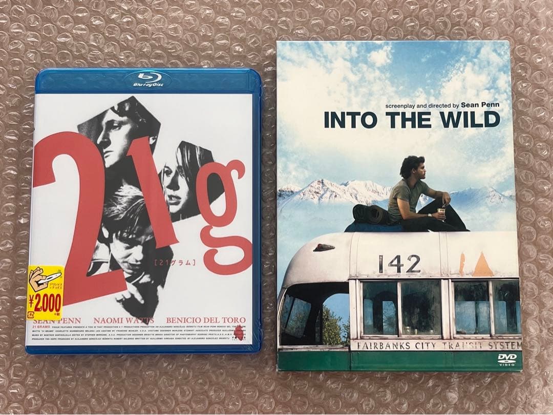 ショーン・ペン into the wild イントゥザワイルド21g ブルーレイ