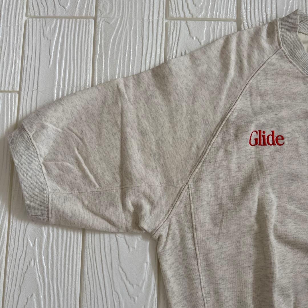 アダムエロペ　ADAM ET ROPE ハーフスリーブスウェット　アイボリー