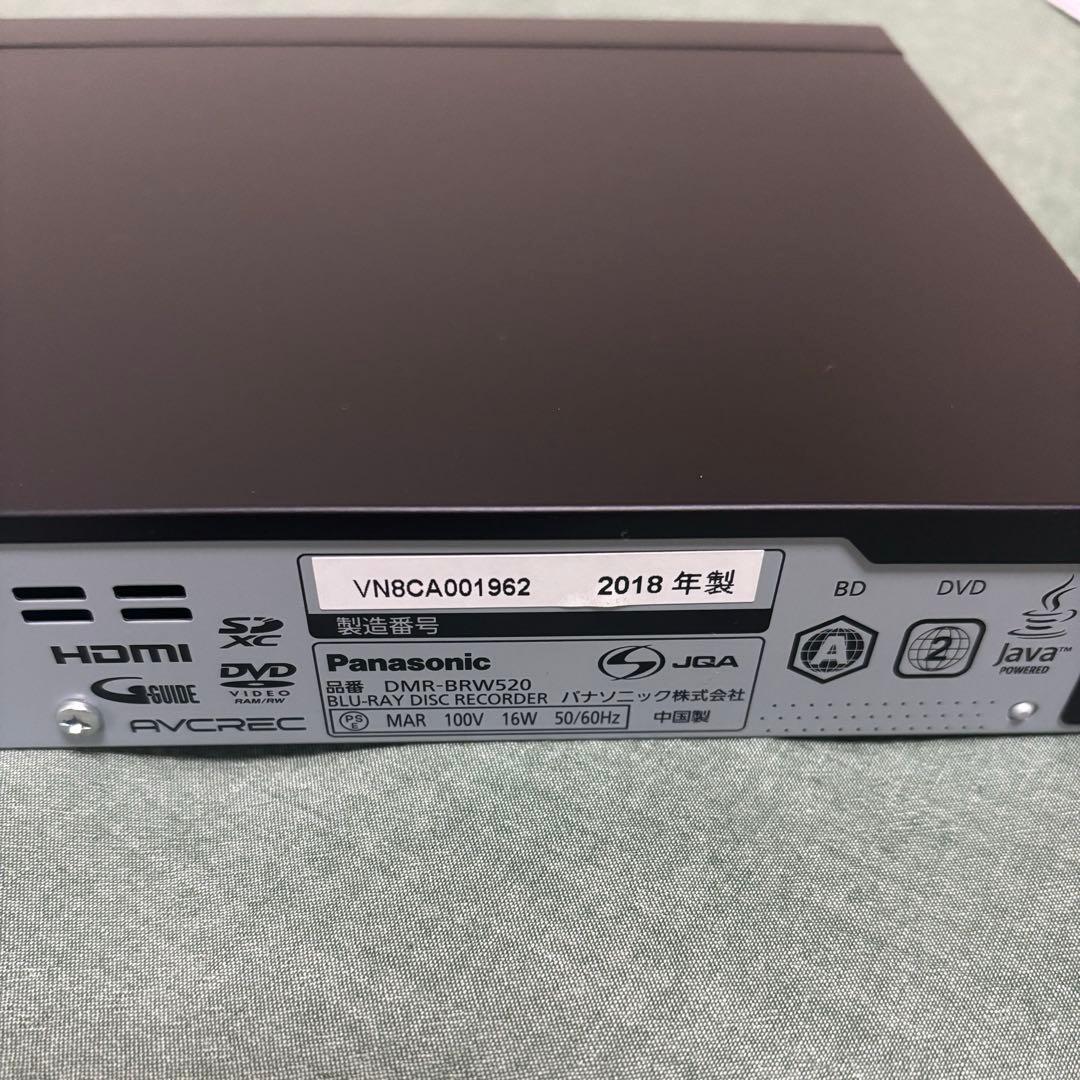 【ジャンク品】panasonic ブルーレイディスクレコーダー