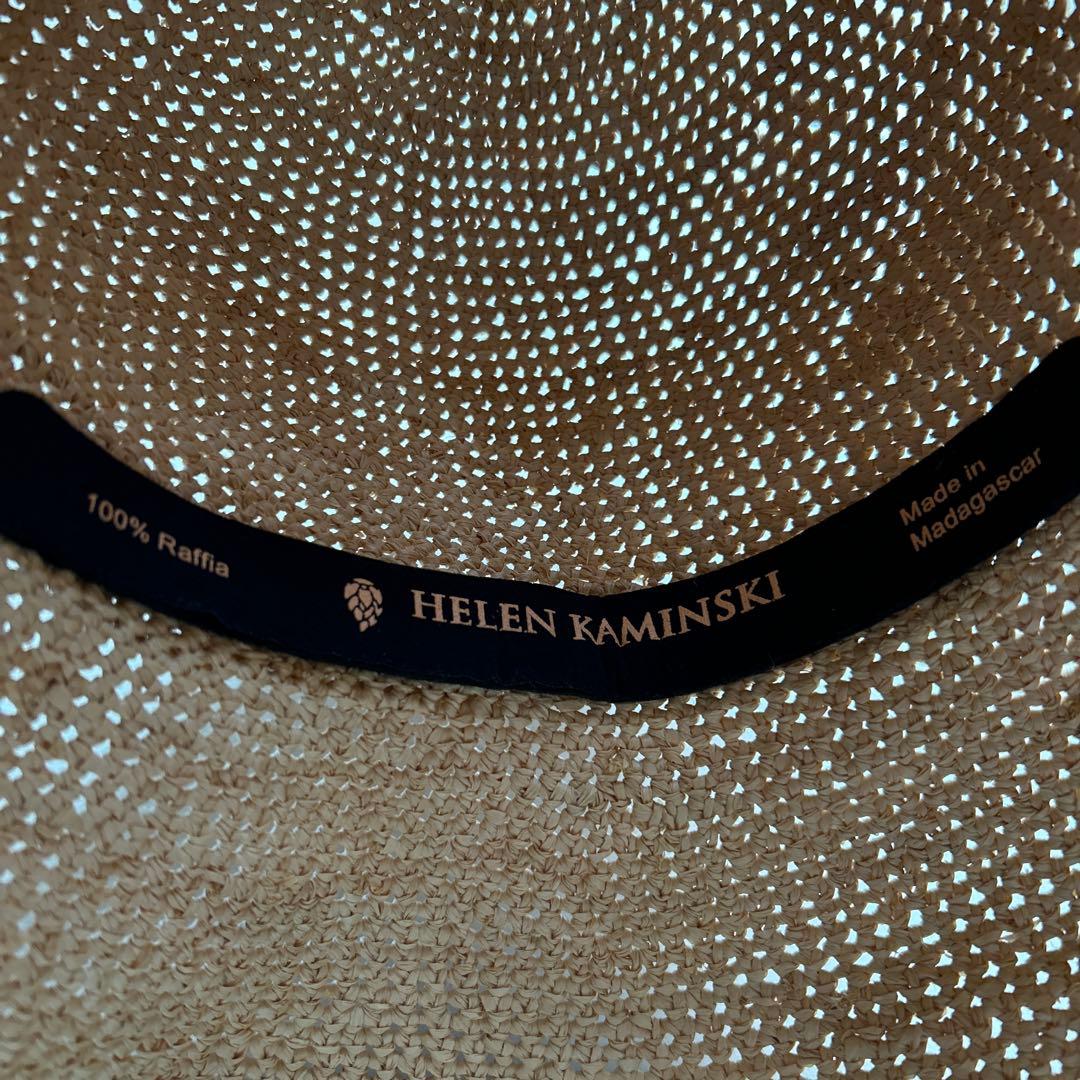HELEN KAMINSKI ベージュ バケットハット 保存袋付き
