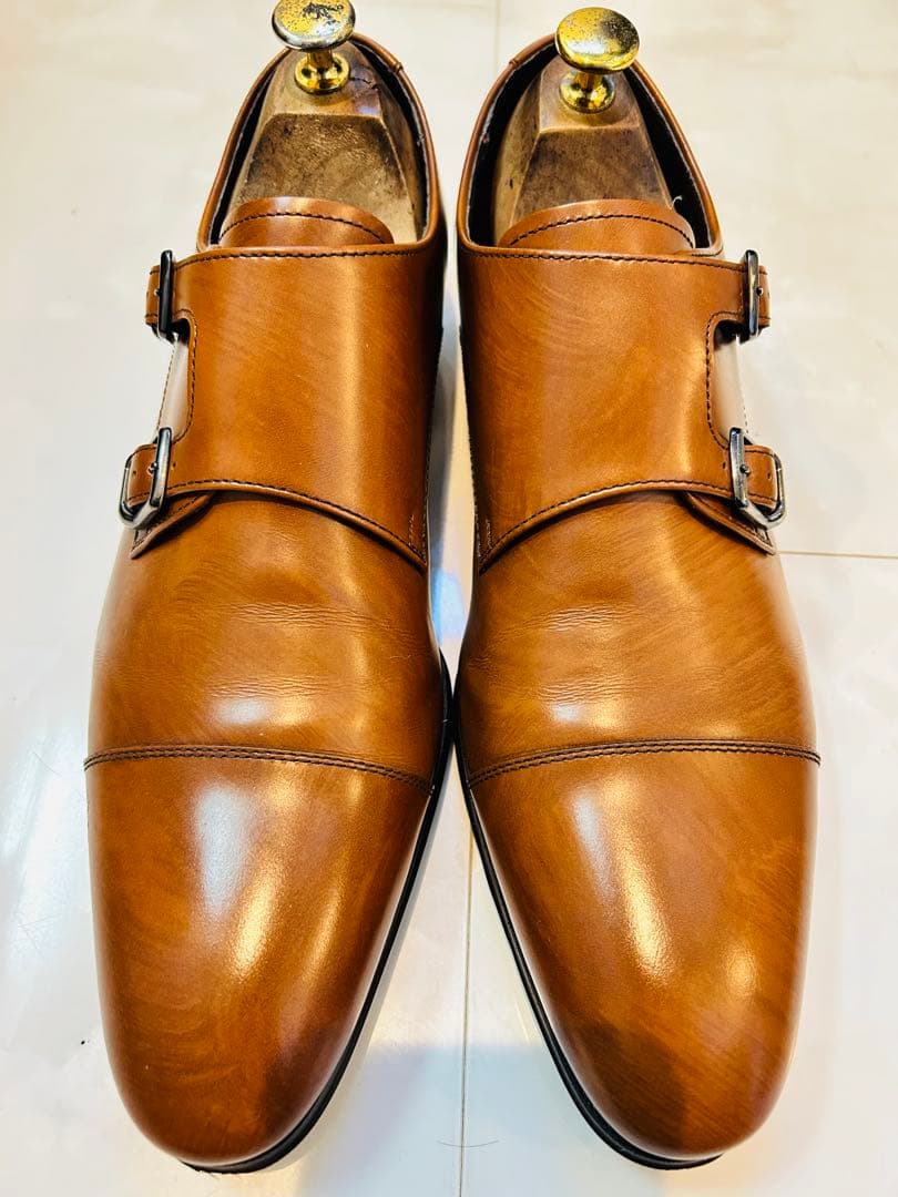 ★未使用級★定価29,800円！リーガル REGAL モンクストラップ 25EE