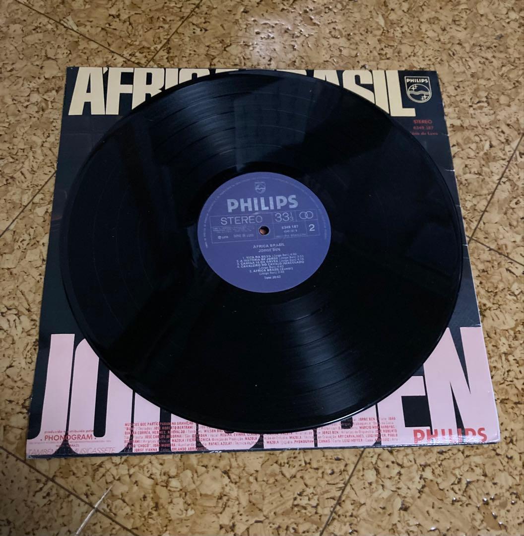 ÁFRICA BRASIL JORGE BEN LPレコード