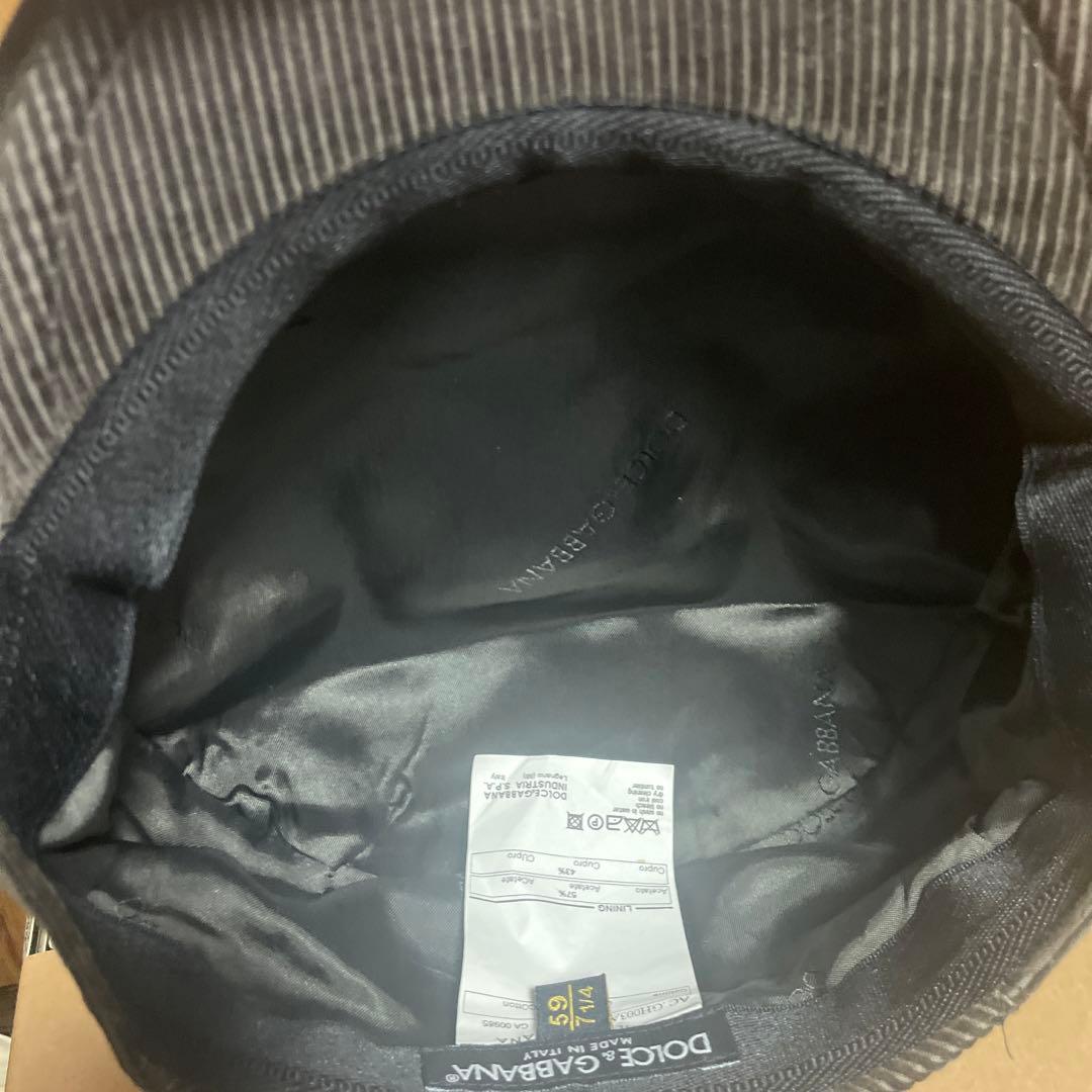 ドルチェ&ガッパーナ コーデュロイハンチング