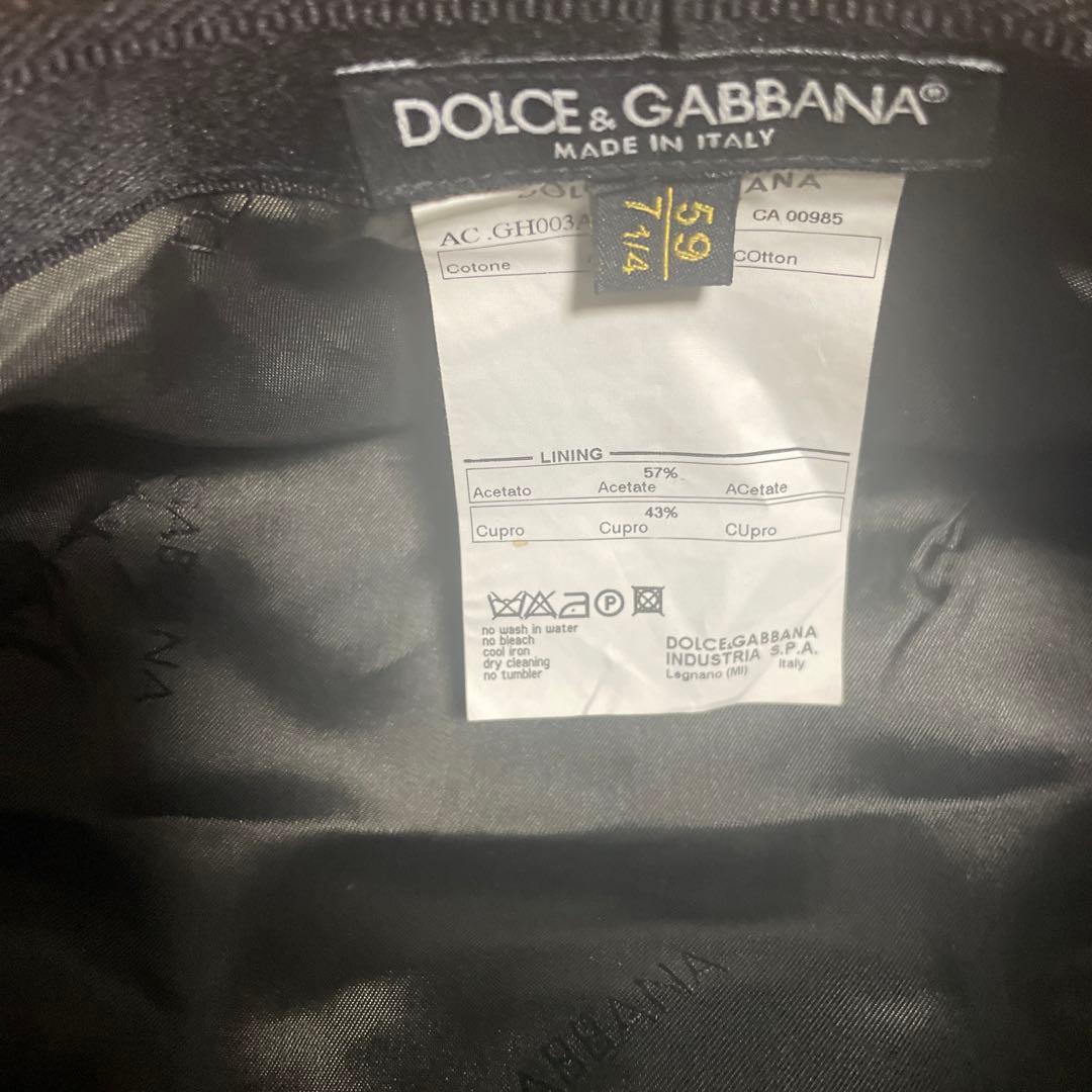 ドルチェ&ガッパーナ コーデュロイハンチング