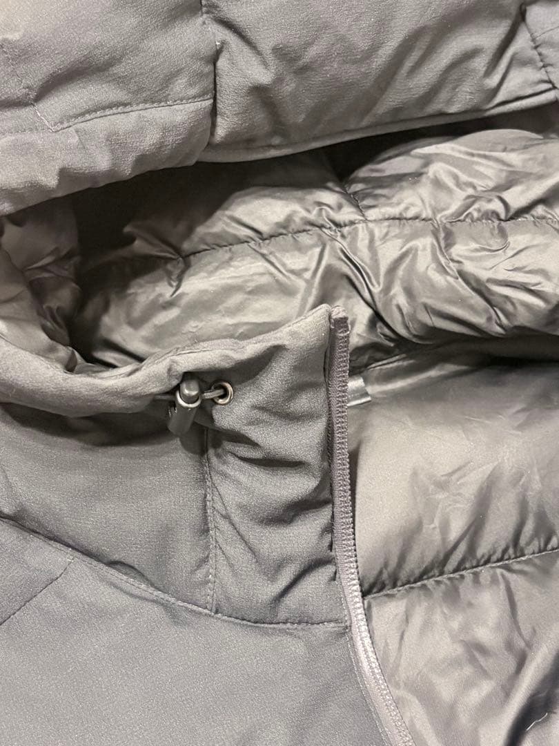 モンベル パーマフロスト ライトダウンパーカ メンズ Lサイズ ブラック