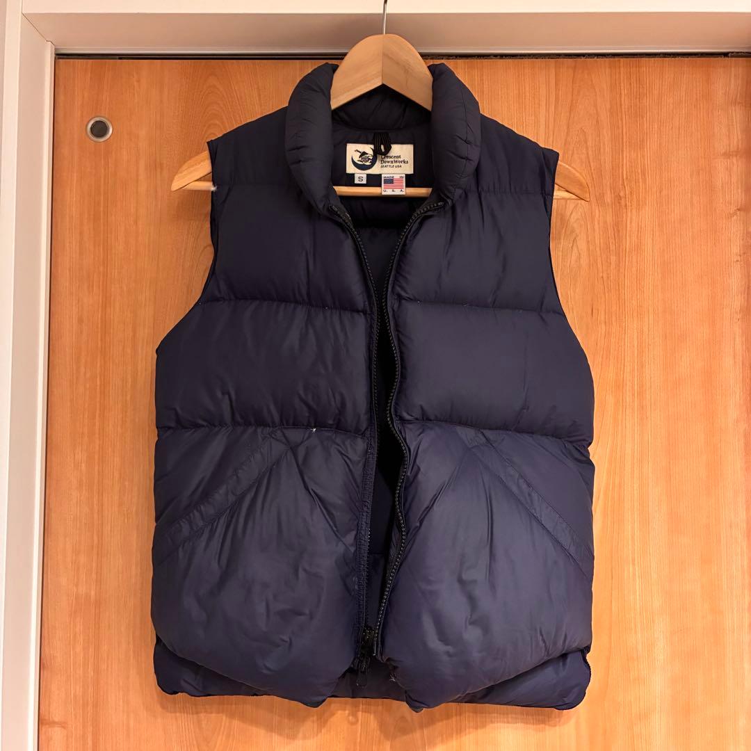 ジャケット・アウター CRESCENT DOWN WORKS NBNW S NAVY