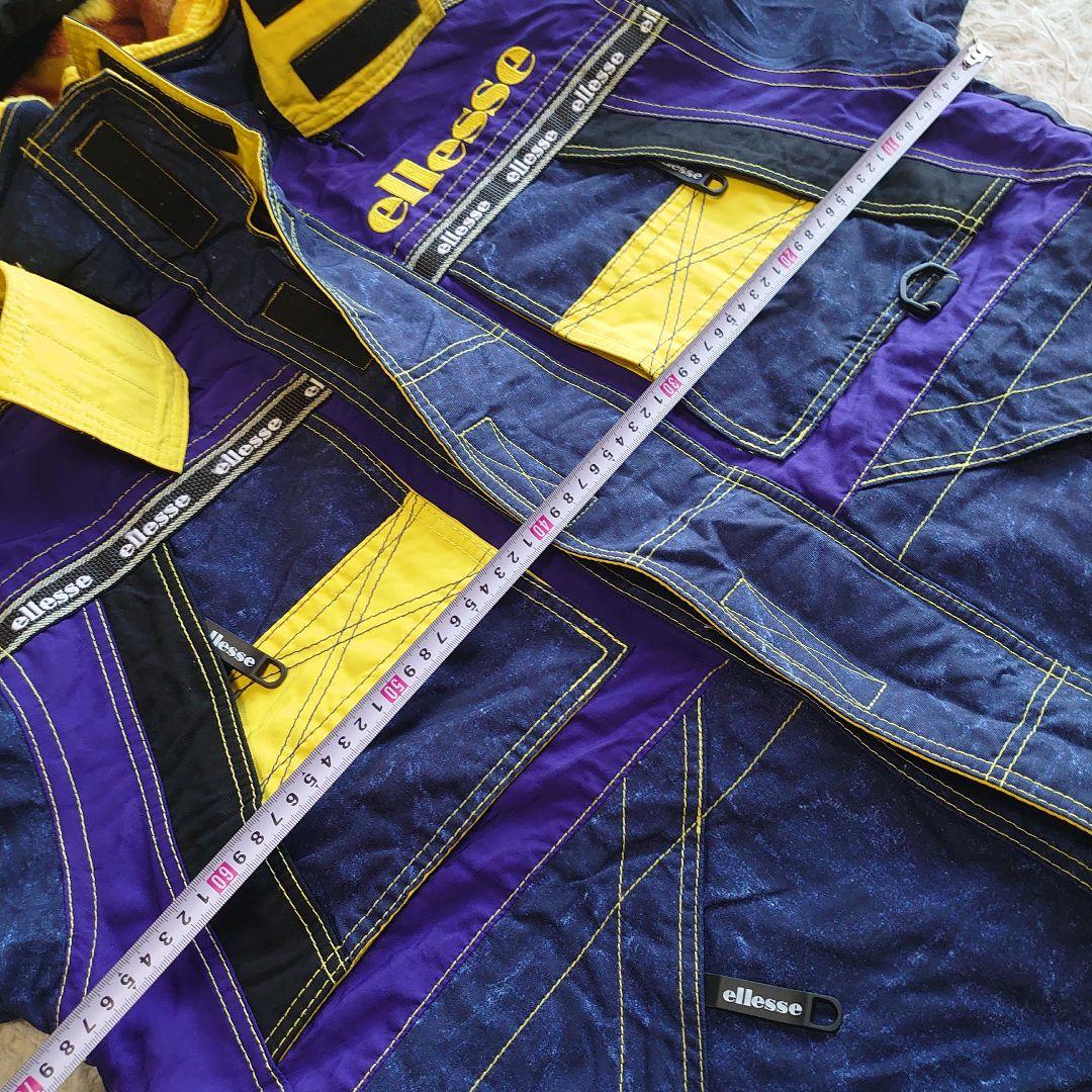 【美品】エレッセ スキー スノボウェア セットアップ ケブラー M