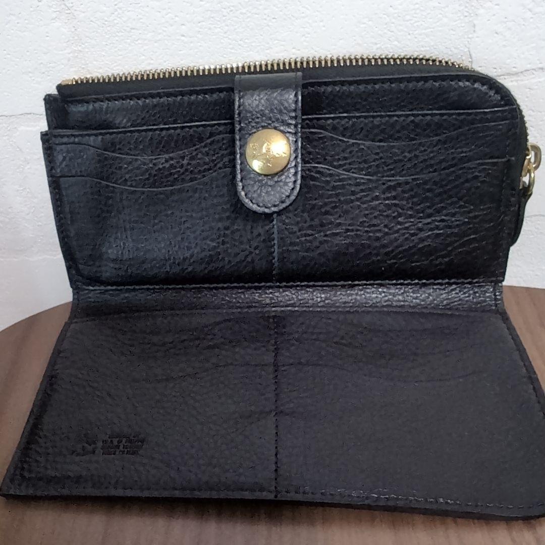 IL BISONTE ブラック 長財布
