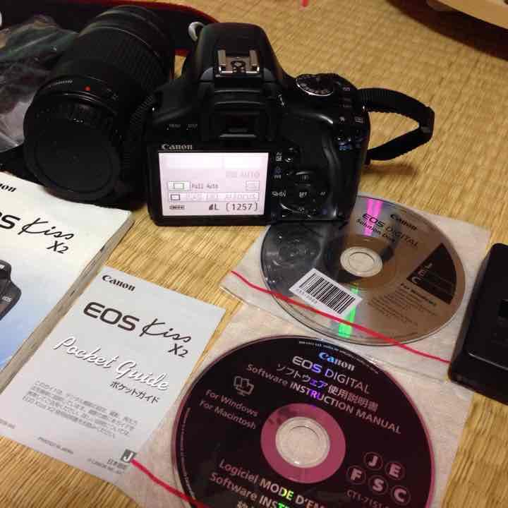 お値下げ! Canon EOS kiss X2 カメラ