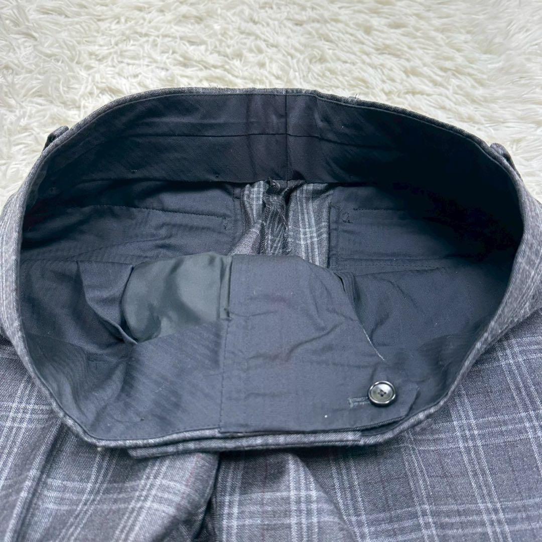 美品✨ EDIFICE ロロピアーナ ビジネススーツ チェック柄 46 M相当