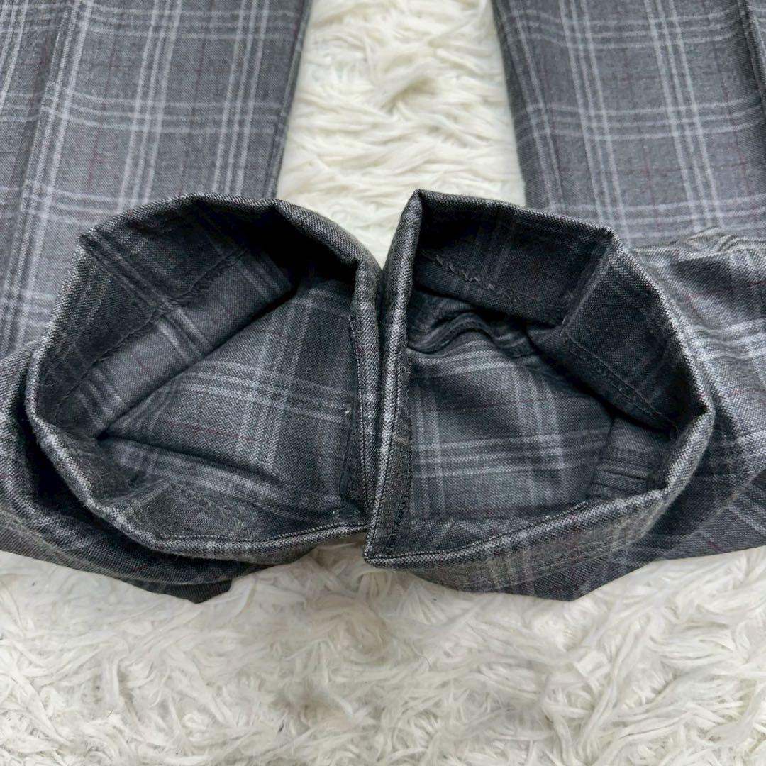 美品✨ EDIFICE ロロピアーナ ビジネススーツ チェック柄 46 M相当