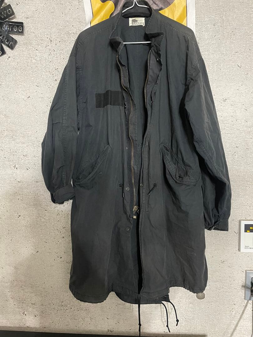 MASSES M65 モッズコート ブラック サイズL DESCENDANT