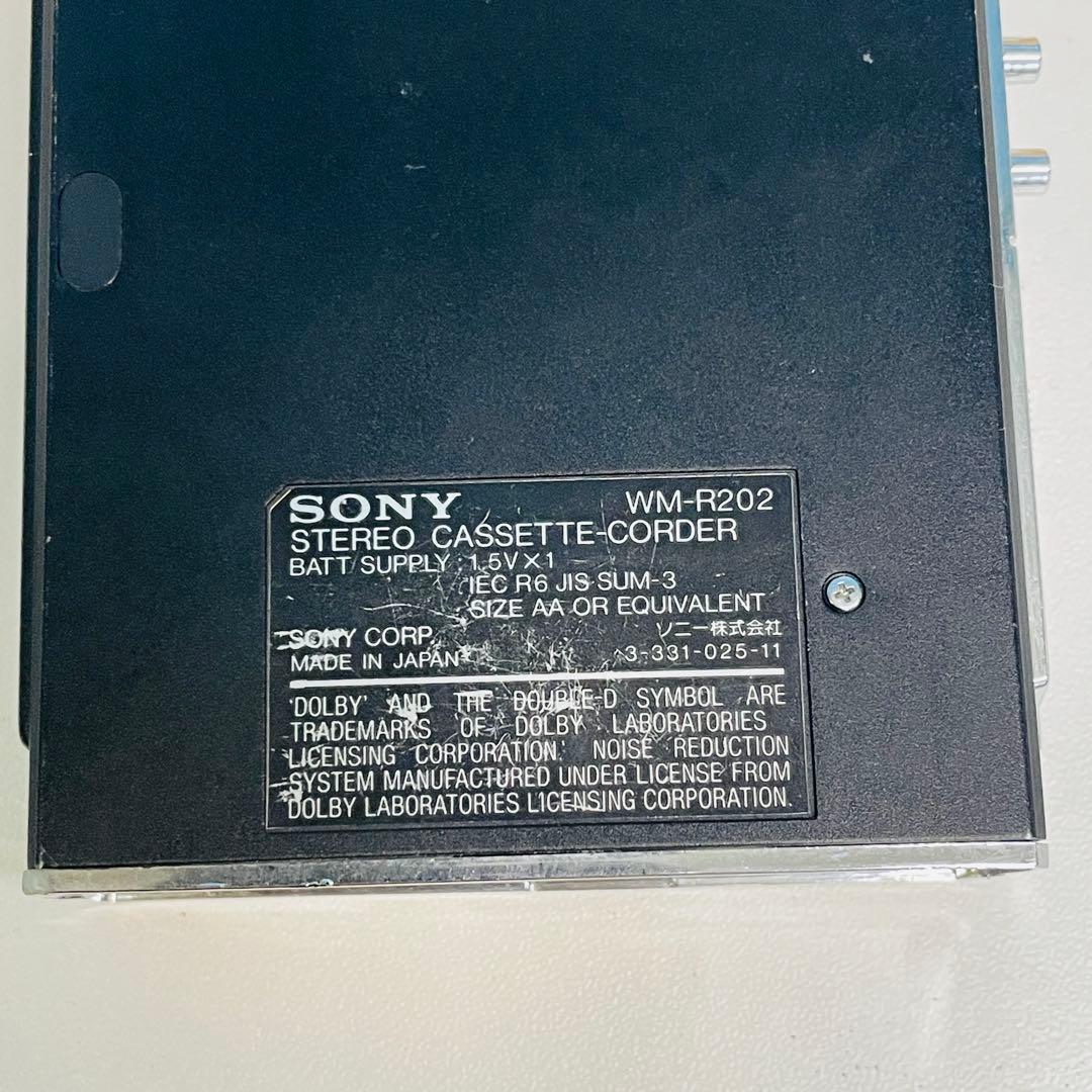 SONY マン WM-R202 動作確認済み