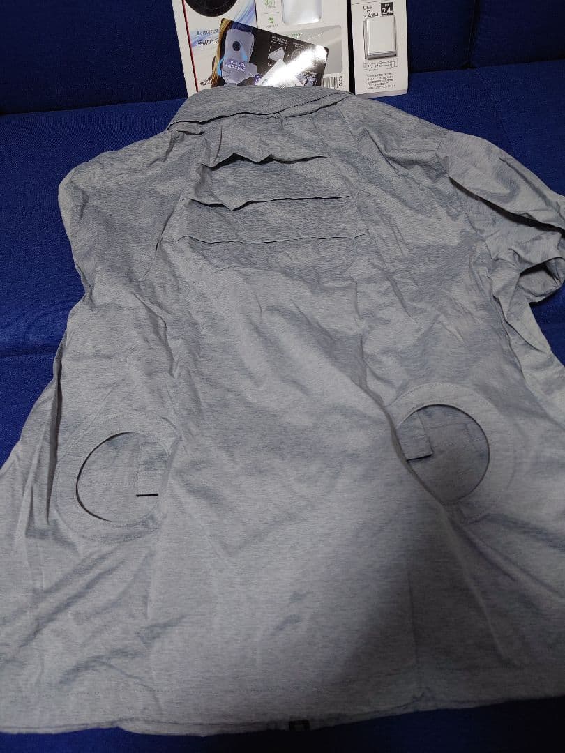 空調ウェア/ファンセット/バッテリー/アダプタ/3L