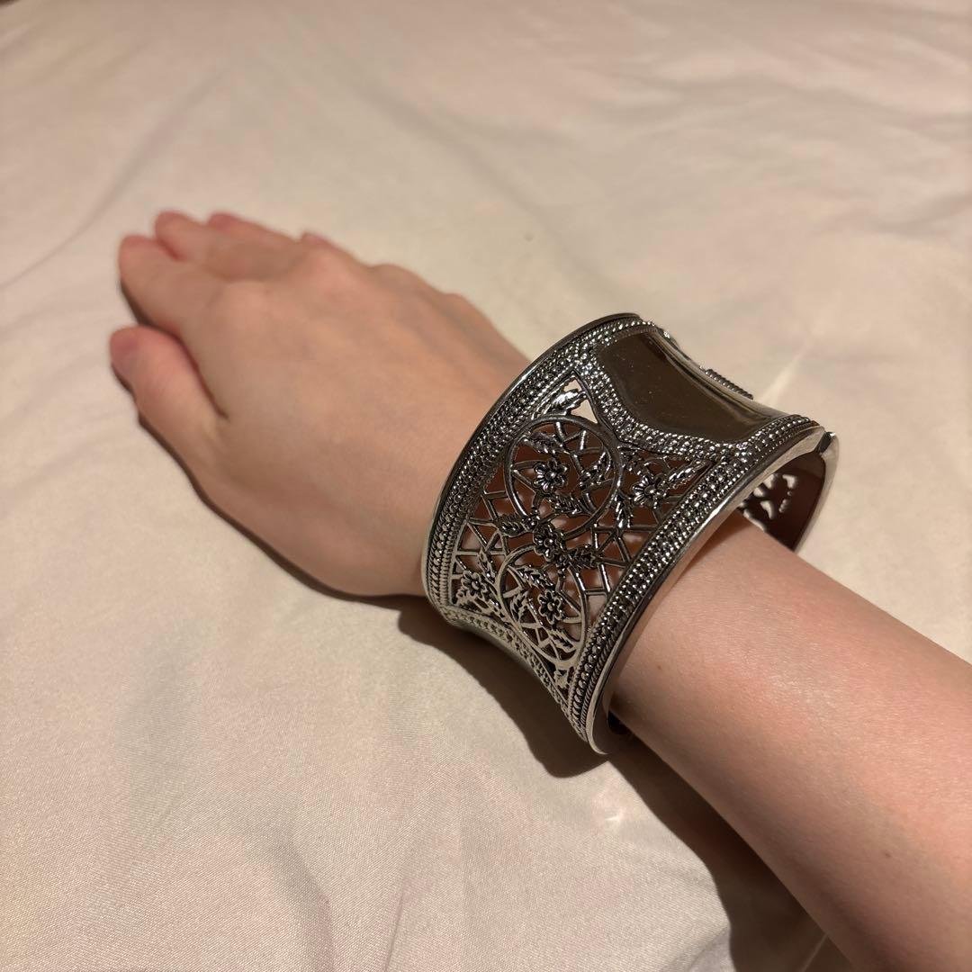 シルバー　ヴィンテージ　バングル