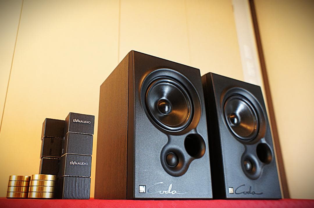 【超美品】KEF Coda7英国ブランドスピーカー　《インシュレータ選択付き》