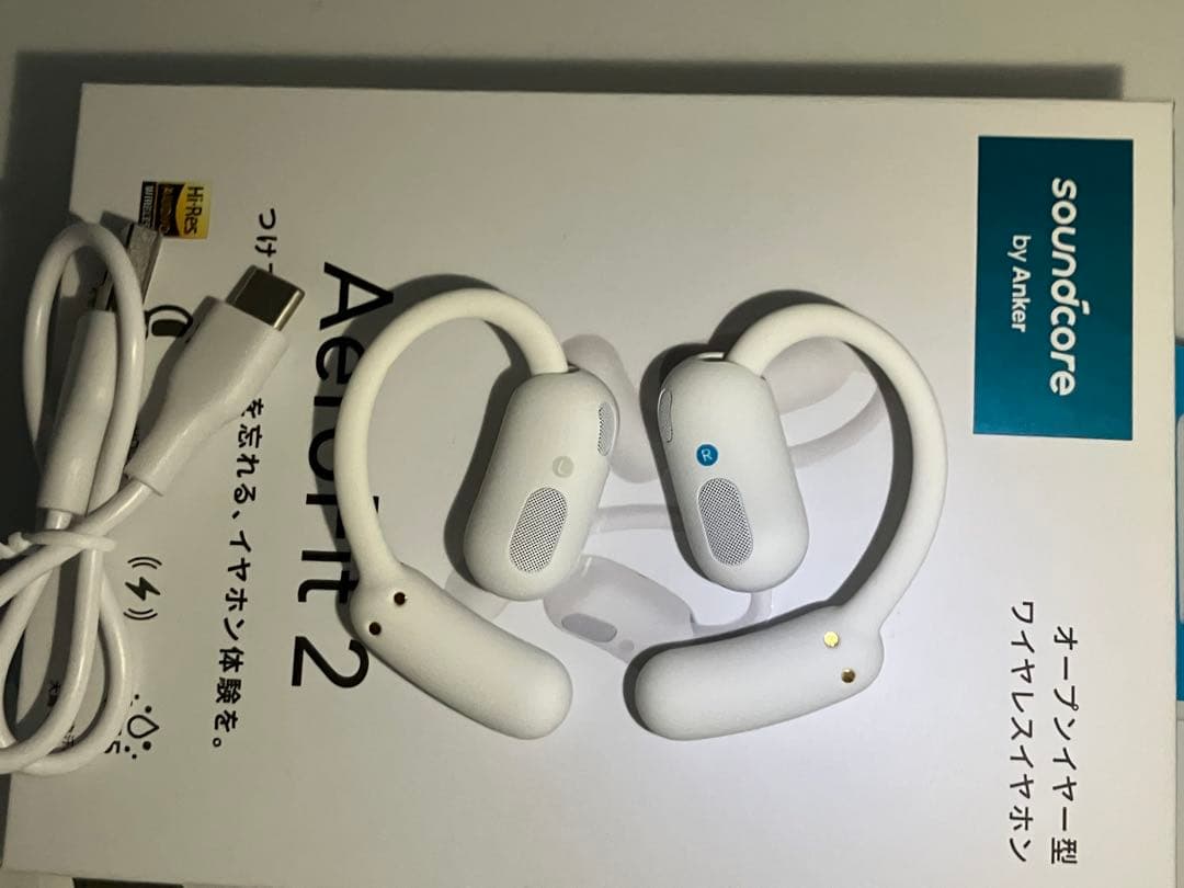 Anker Soumdcore AeroFit2 ワイヤレスイヤホン WHITE