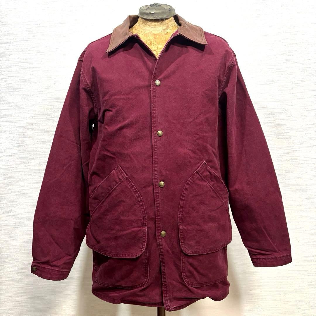 S 雰囲気◎ 90s USA製 ウールリッチ ダック ハンティング ジャケット
