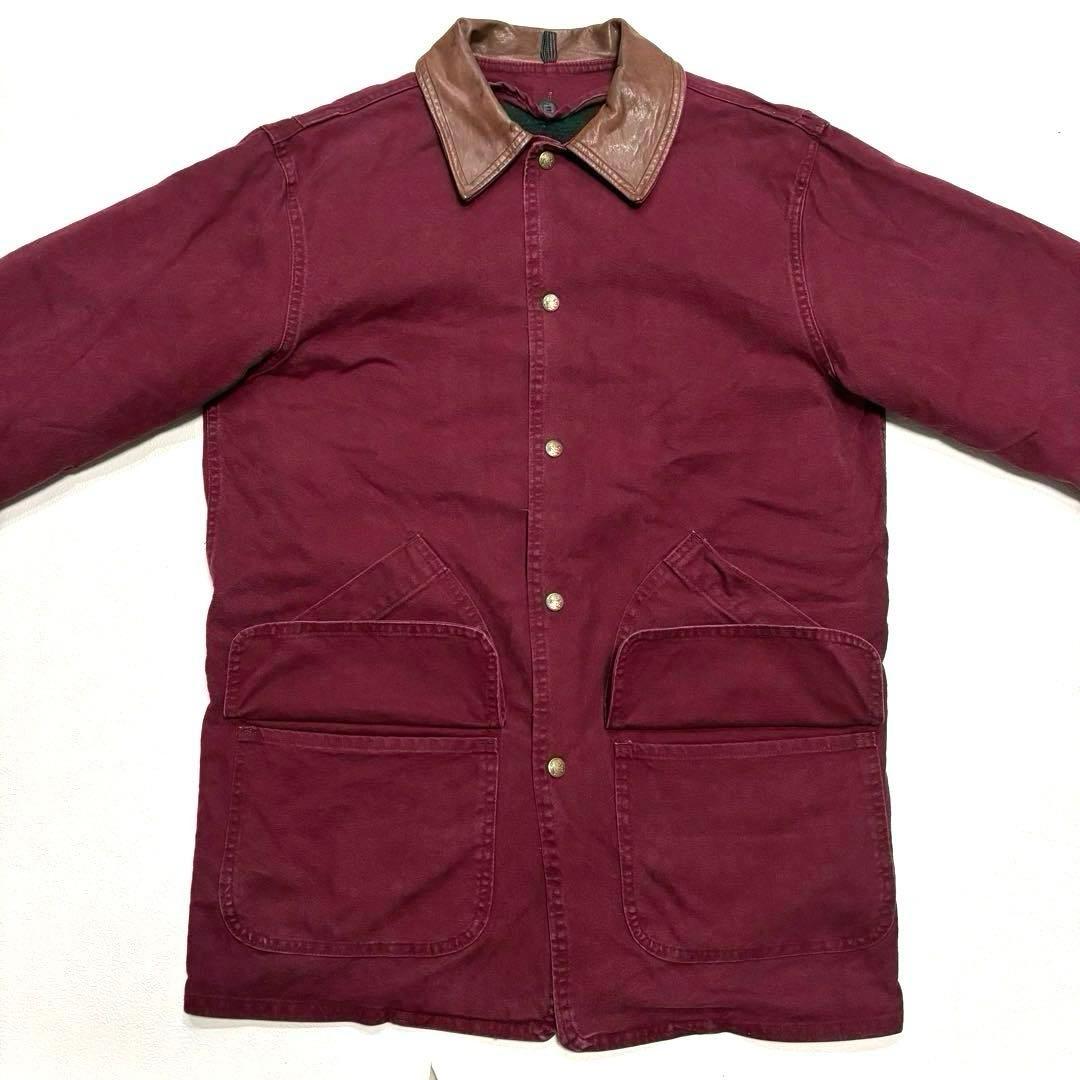 S 雰囲気◎ 90s USA製 ウールリッチ ダック ハンティング ジャケット