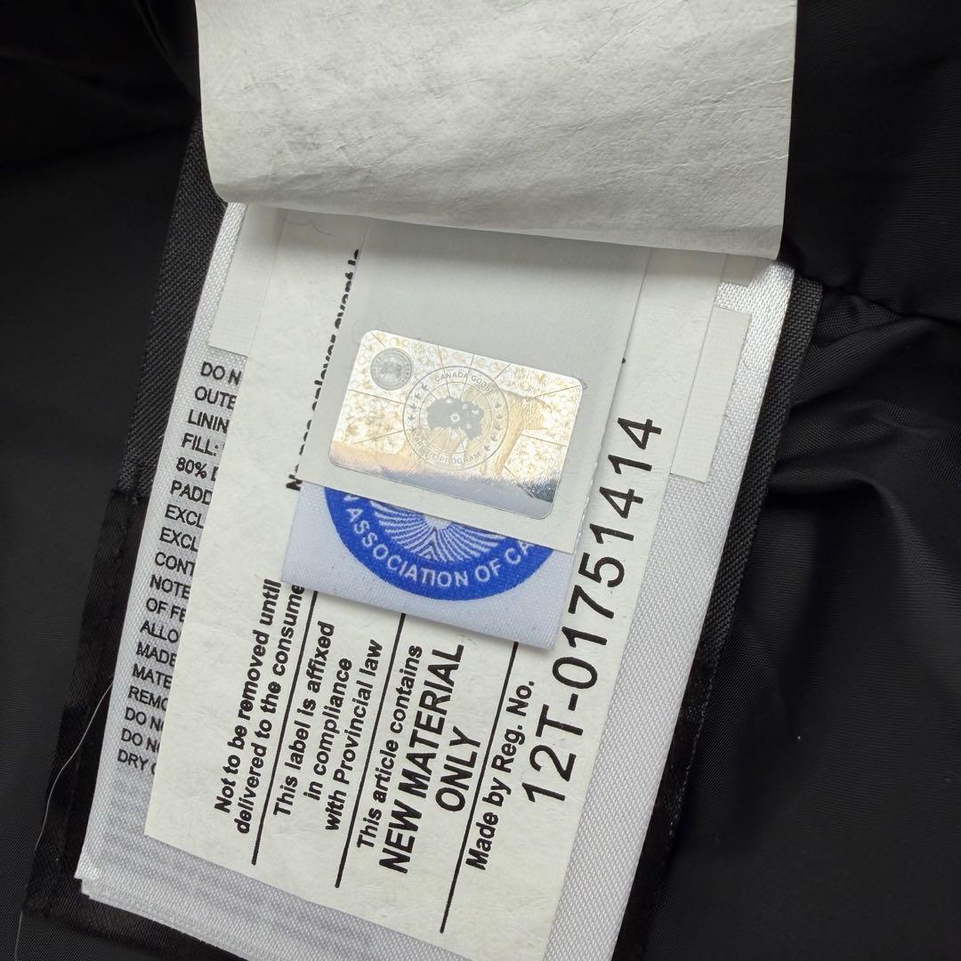 【未使用級✨最終モデル】カナダグース　ウィンダムパーカ　3way 黒　サザビー