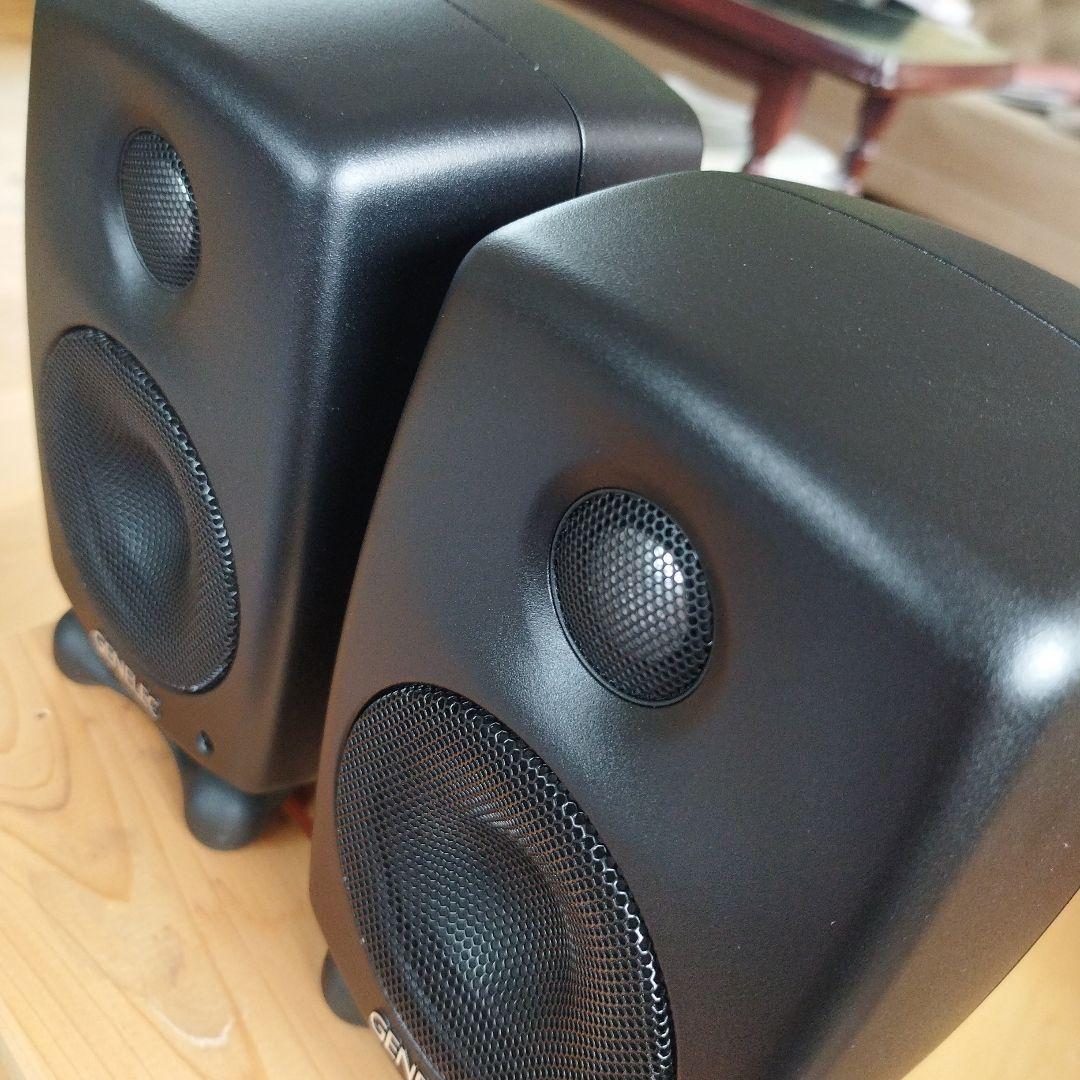 【美品】GENELEC ジェネレック G One ブラック2本セット