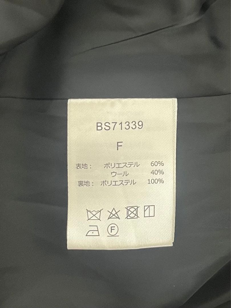 BUBBLES ケープジャケットコート 美品